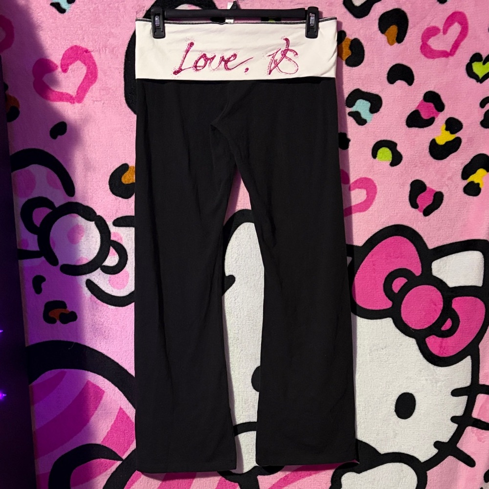 Victoria’s secret Fold over flare yoga pants